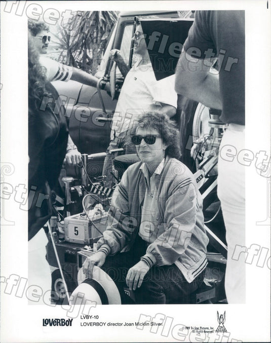 1989 Film Director Joan Micklin Silver Filming Loverboy Press Photo adx53 - Historic Images