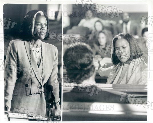 Undated Actress Cicely Tyson on TV Show Sweet Justice Press Photo adx553 - Historic Images
