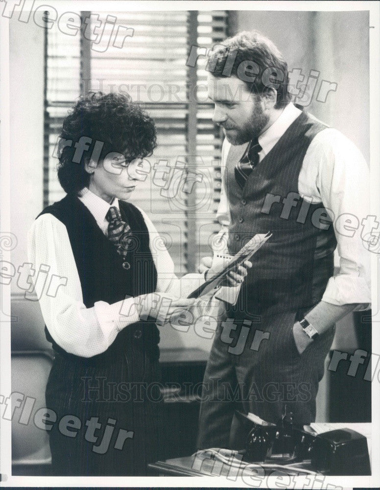 1984 Actors Suzanne Pleshette &amp; John Getz on TV Show Press Photo adx561 - Historic Images