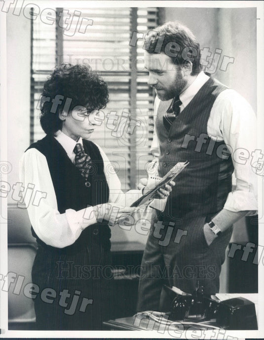 1984 Actors Suzanne Pleshette & John Getz on TV Show Press Photo adx561 - Historic Images