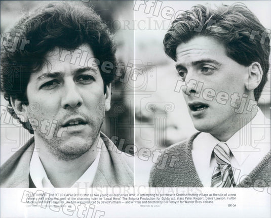 1983 Oscar Winning Actor Peter Capaldi & Peter Riegert in Film Press Photo adx71 - Historic Images