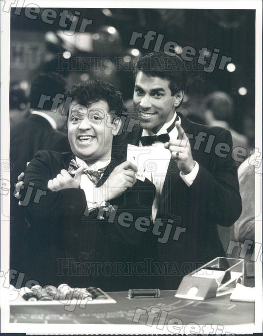 1988 Actors Paul Rodriguez & Eddie Velez on Trial and Error Press Photo adx755 - Historic Images