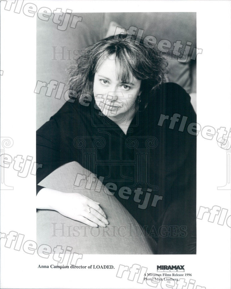 1996 Film Director Anna Campion of Film Loaded Press Photo adx75 - Historic Images