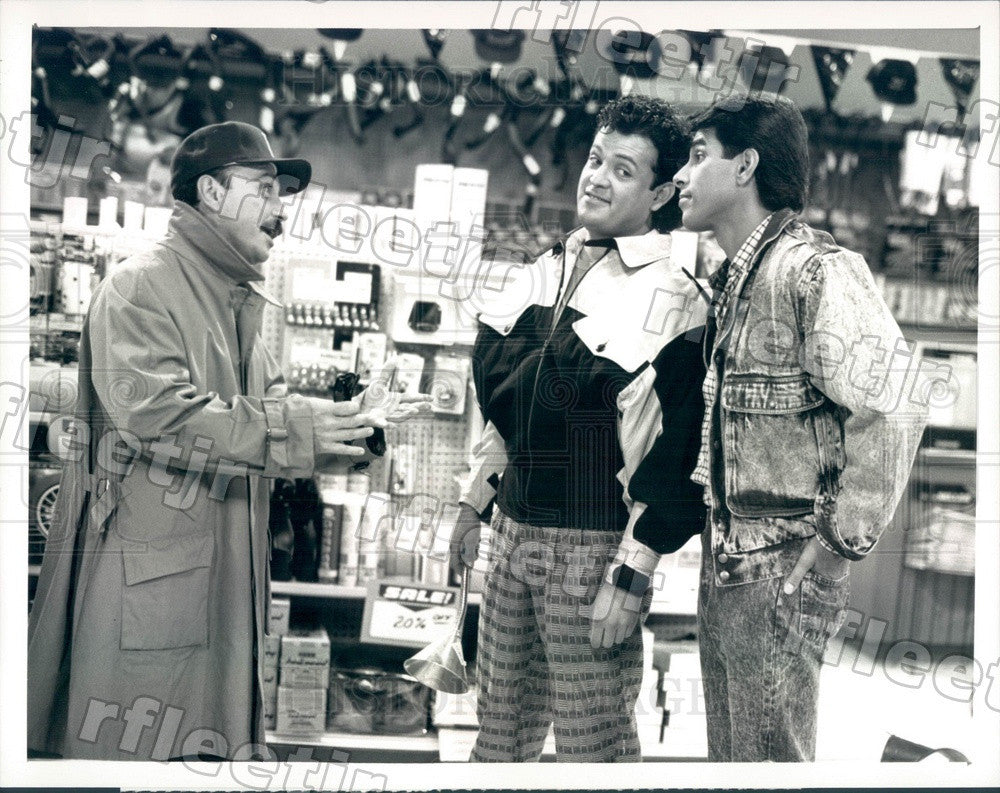 1988 Actors Paul Rodriguez, Eddie Velez, Luis Avalos Press Photo adx761 - Historic Images