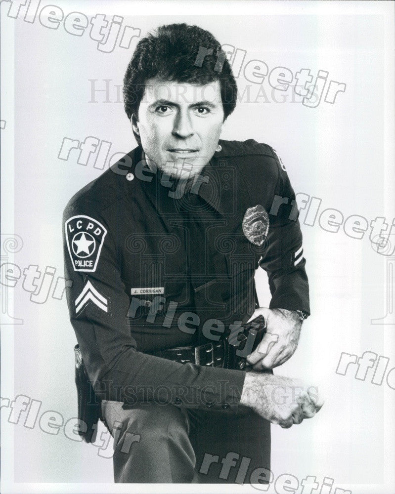 1984 American Actor James Darren on TV Show T.J. Hooker Press Photo adx773 - Historic Images