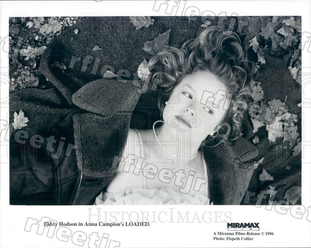 1996 British Actress Biddy Hodson in Film Loaded Press Photo adx77 - Historic Images