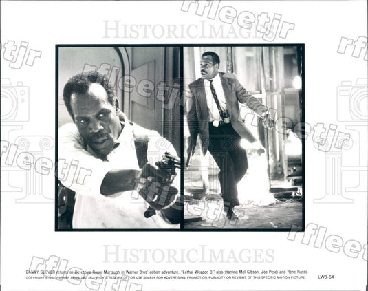 1992 Actor Danny Glover in Film Lethal Weapon 3 Press Photo adx797 - Historic Images