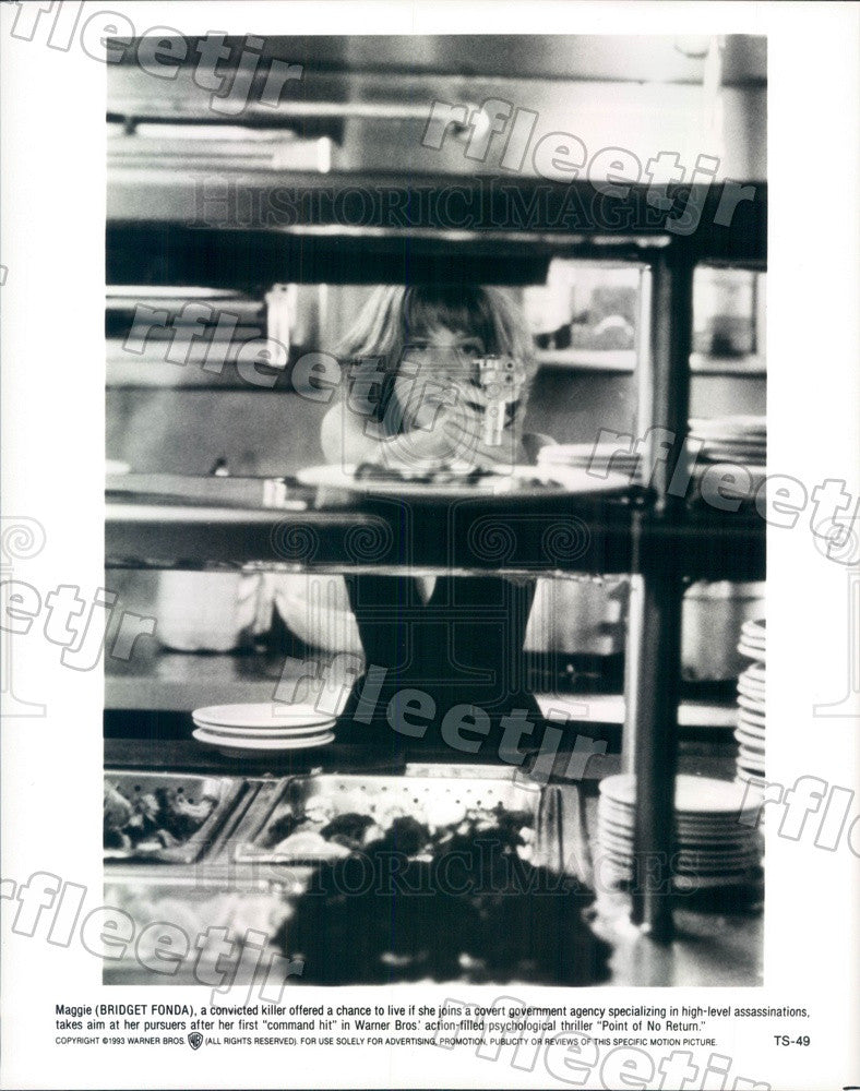 1993 Actress Bridget Fonda in Film Point of No Return Press Photo adx861 - Historic Images