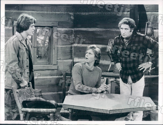 1981 Actors Tony Danza, Jeff Conaway, Judd Hirsch on Taxi Press Photo adx939 - Historic Images