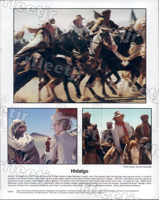 2004 Actors Viggo Mortensen, Louise Lombard, Silas Carson Press Photo ady1001 - Historic Images