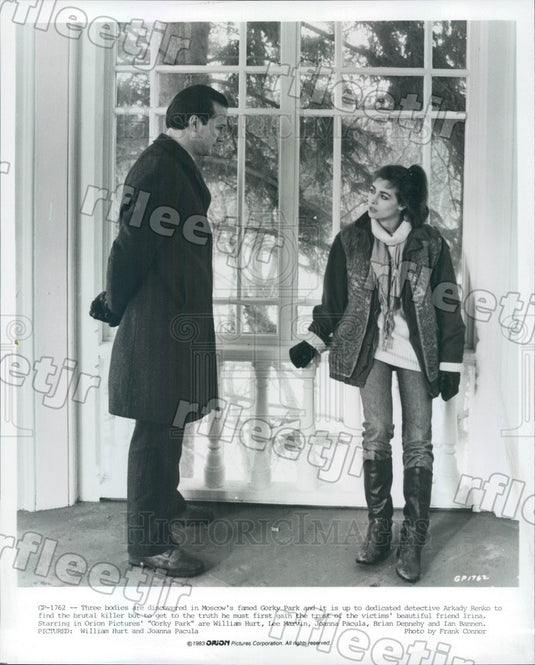 1983 Oscar Winning Actor William Hurt & Joanna Pacula Press Photo ady1013 - Historic Images
