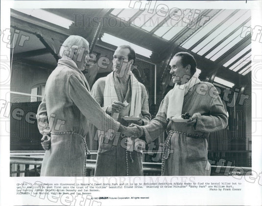 1983 Oscar Winners William Hurt & Lee Marvin, Ian Bannen Press Photo ady1017 - Historic Images