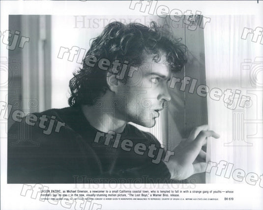 1987 American Actor Jason Patric in Film The Lost Boys Press Photo ady1081 - Historic Images