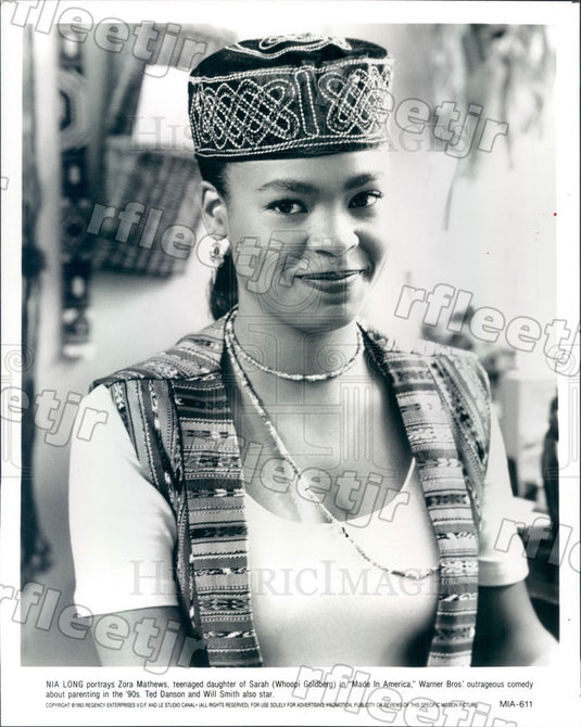 1993 American Actress Nia Long in Film Made In America Press Photo ady1097 - Historic Images