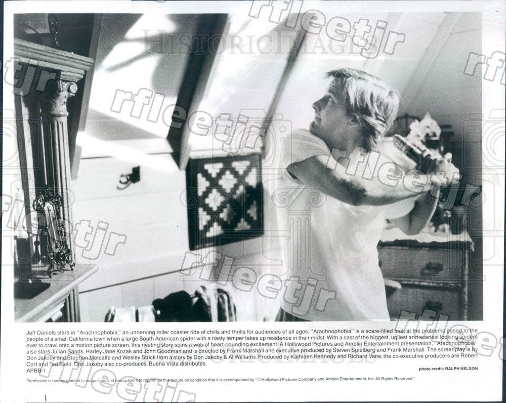 1990 American Actor Jeff Daniels in Film Arachnophobia Press Photo ady1121 - Historic Images