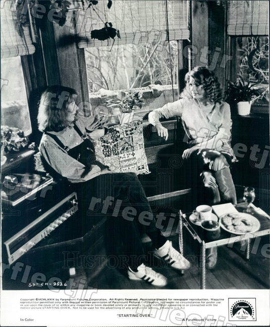 1979 Actors Jill Clayburgh & Emmy Winner Candice Bergen Press Photo ady1137 - Historic Images