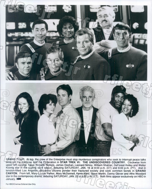 Undated Actors William Shatner, Leonard Nimoy, George Takei Press Photo ady131 - Historic Images