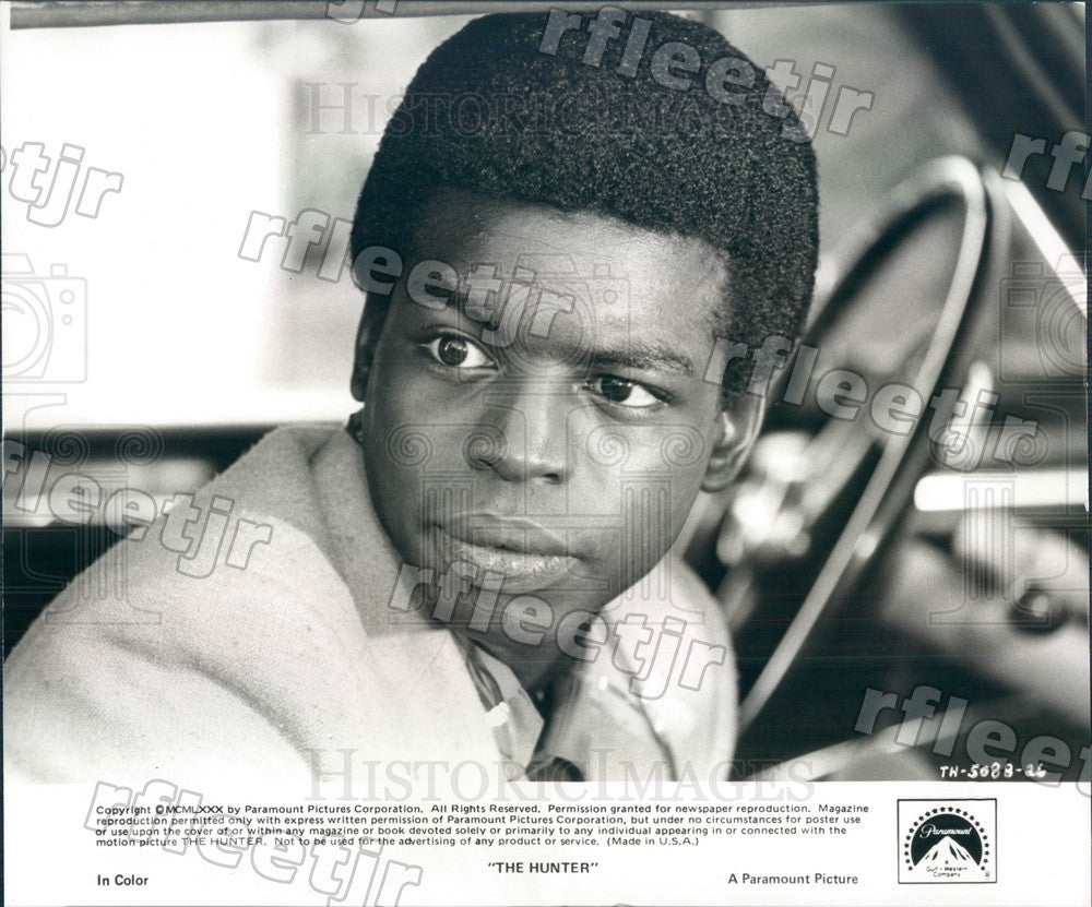 1980 Emmy Winning Actor LeVar Burton in Film The Hunter Press Photo ady191 - Historic Images