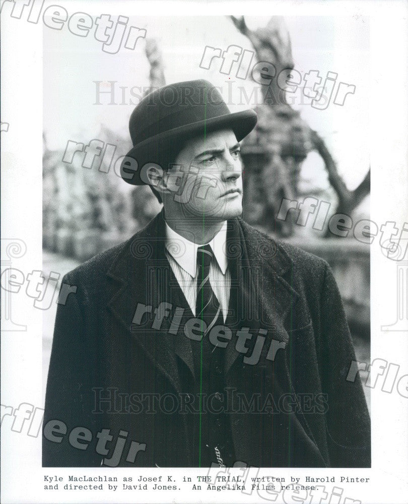 1994 American Actor Kyle MacLachlan in Film The Trial Press Photo ady225 - Historic Images