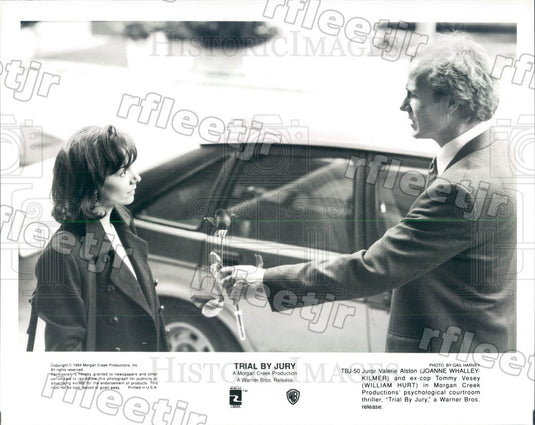 1994 Actors Joanne Whalley & Oscar Winner William Hurt Press Photo ady241 - Historic Images