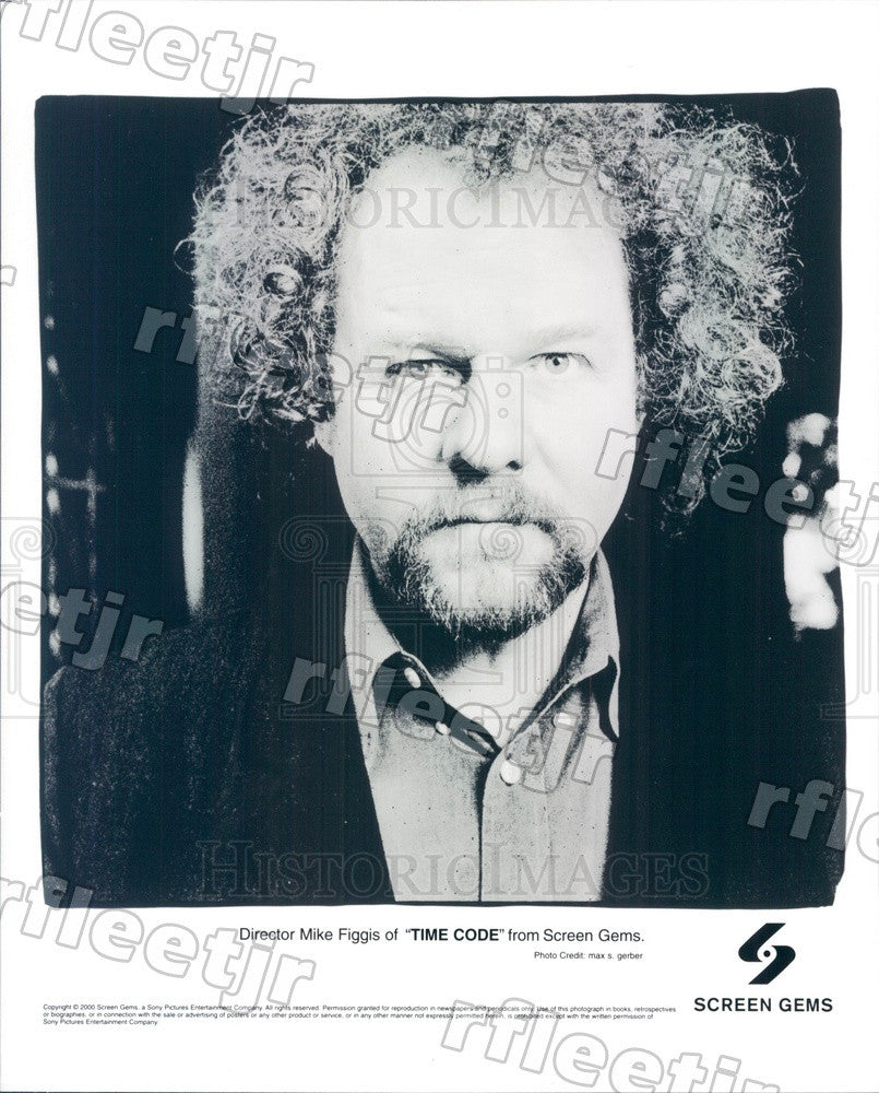 2000 British Director Mike Figgis of Film Time Code Press Photo ady339 - Historic Images