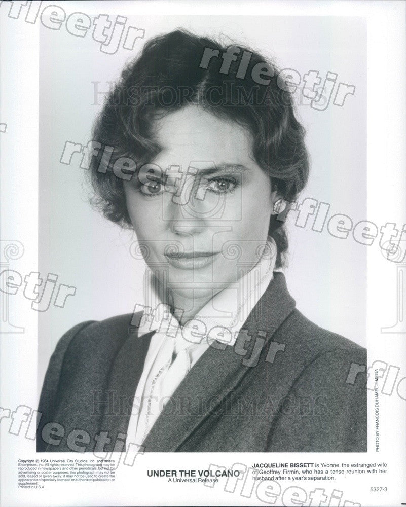 1984 British Actress Jacqueline Bissett in Under The Volcano Press Photo ady409 - Historic Images