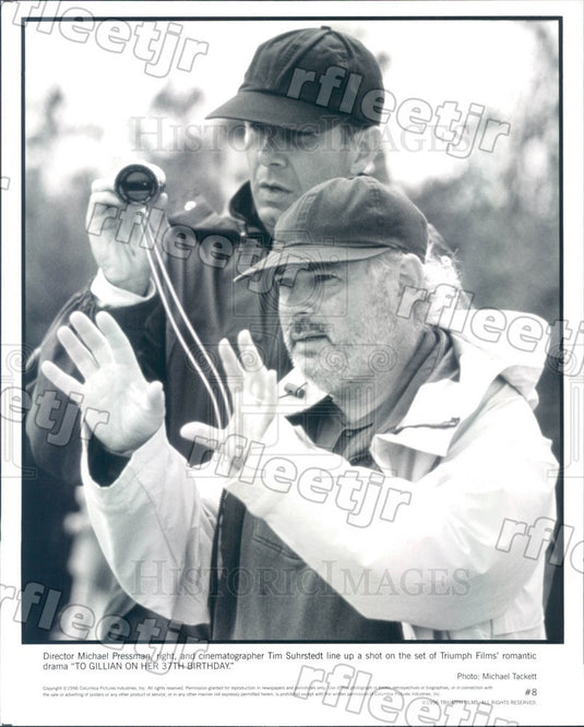 1996 Director Michael Pressman, Cinematographer Tim Suhrstedt Press Photo ady461 - Historic Images