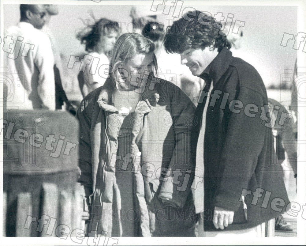 Undated Actors Peter Gallagher & Emmy Winner Claire Danes Press Photo ady469 - Historic Images