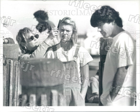 Undated Actors Peter Gallagher & Emmy Winner Claire Danes Press Photo ady471 - Historic Images