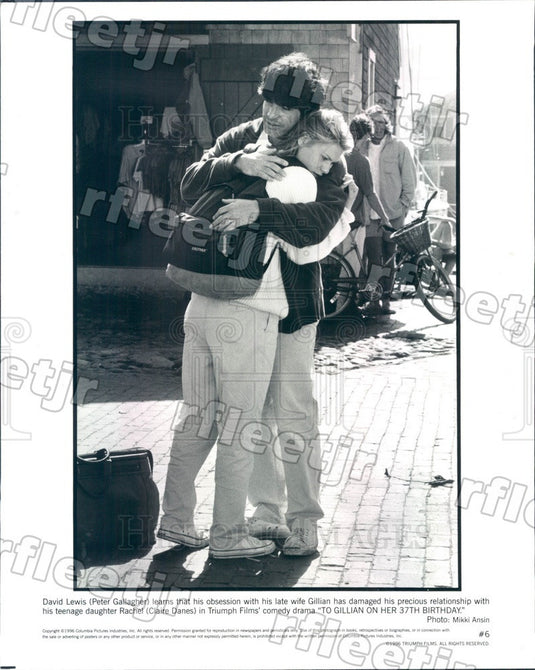 1996 Actors Peter Gallagher & Emmy Winner Claire Danes Press Photo ady479 - Historic Images