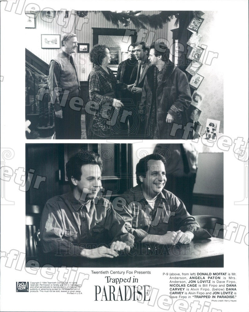 1994 Actors Jon Lovitz/Nicolas Cage/Dana Carvey/Donald Moffat Press Photo ady491 - Historic Images