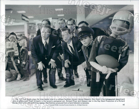 1982 Actors Ned Beatty, Don Hood, Scott Schwartz in The Toy Press Photo ady501 - Historic Images