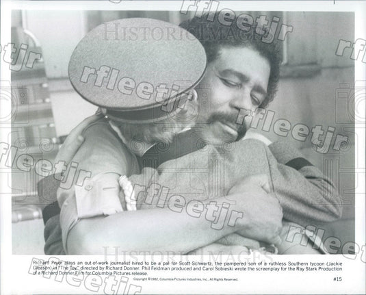 1982 Actors Richard Pryor & Scott Schwartz in Film The Toy Press Photo ady513 - Historic Images