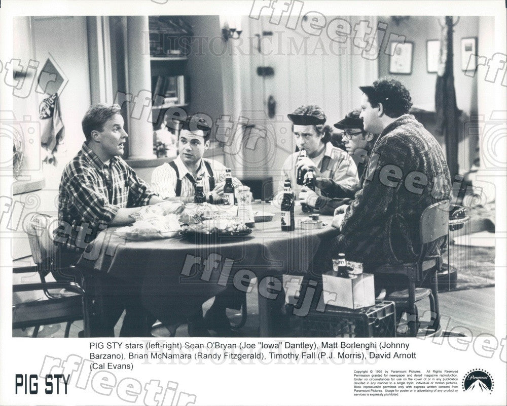 1995 Actors Sean O&#39;Bryan, Matt Borlenghi, Brian McNamara Press Photo ady51 - Historic Images