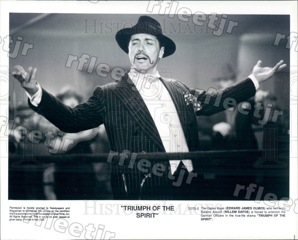 Undated Actor Edward James Olmos in Triumph Of The Spirit Press Photo ady563 - Historic Images