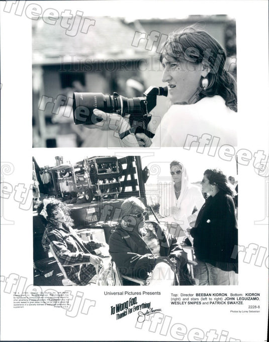 1995 Actors Patrick Swayze, Wesley Snipes, John Leguizamo Press Photo ady625 - Historic Images