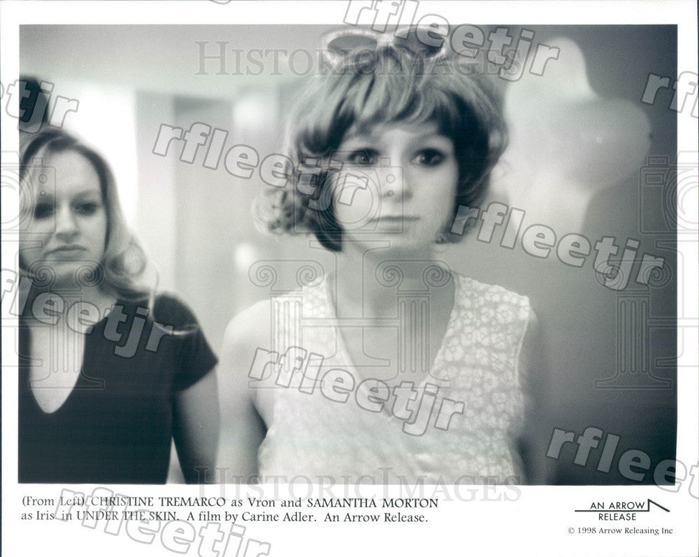 1998 Actors Samantha Morton &amp; Christine Tremarco in Film Press Photo ady633 - Historic Images
