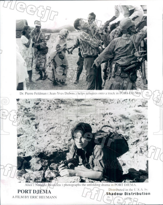 1998 French Actor Nathalie Boutefeu & Jean-Yves Dubois in Film Press Photo ady63 - Historic Images