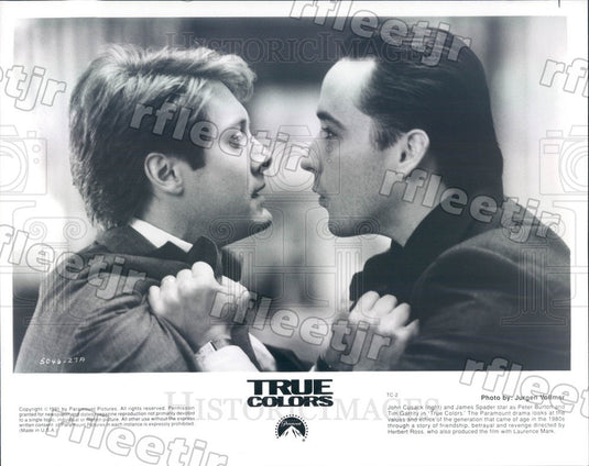 1991 Actors John Cusack & Emmy Winner James Spader in Film Press Photo ady683 - Historic Images