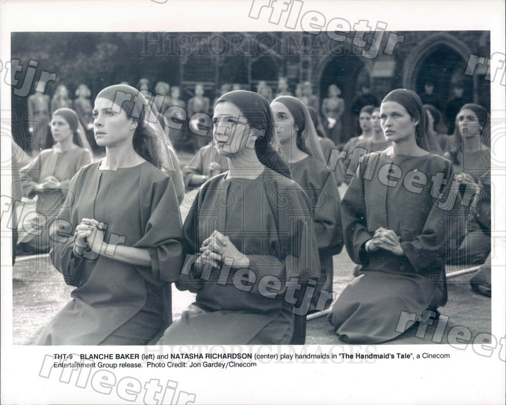 1990 Actors Blanche Baker &amp; Tony Winner Natasha Richardson Press Photo ady699 - Historic Images
