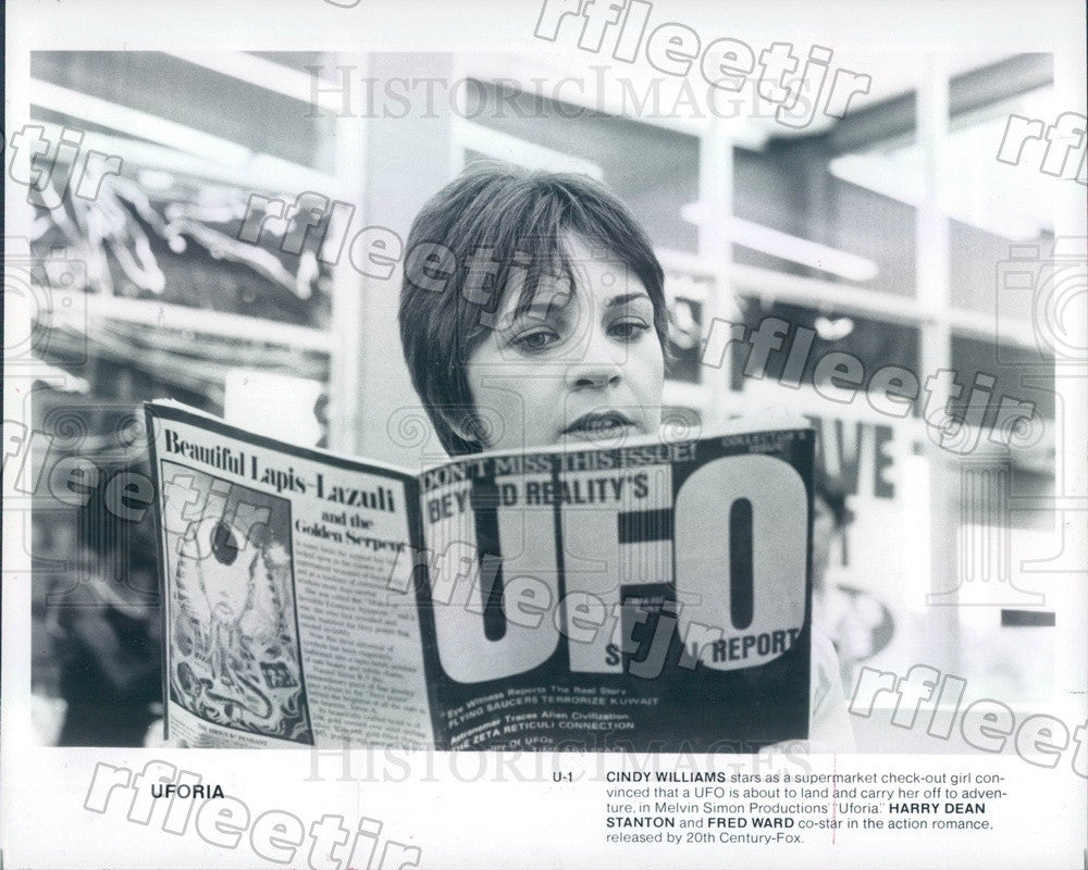 Undated Actress Cindy Williams in Film Uforia Press Photo ady737 - Historic Images