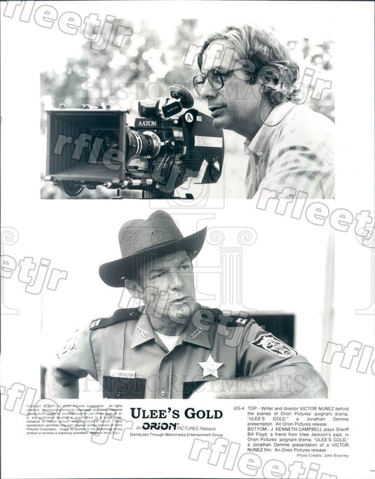 1997 Actor J. Kenneth Campbell, Director Victor Nunez of Film Press Photo ady755 - Historic Images