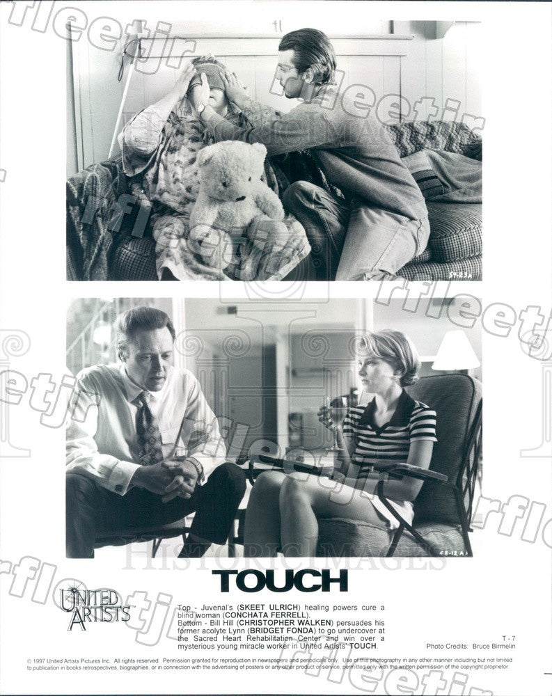 1997 Actor Skeet Ulrich, Conchata Ferrell, Christopher Walken Press Photo ady815 - Historic Images