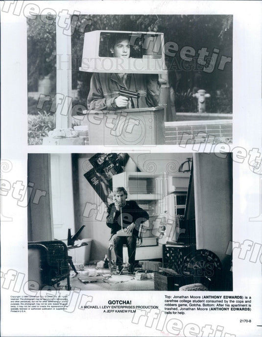 1984 American Actor Anthony Edwards in Film Gotcha Press Photo ady845 - Historic Images