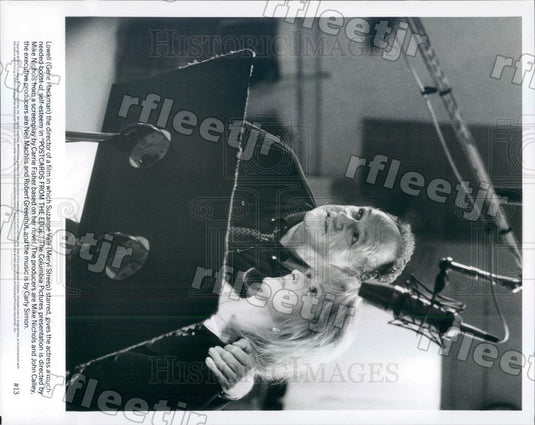 1990 Oscar Winning Actors Meryl Streep & Gene Hackman in Film Press Photo ady89 - Historic Images