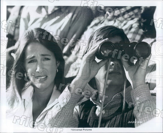 Undated Emmy Winning Actor Beau Bridges & Pamela Bellwood Press Photo ady925 - Historic Images