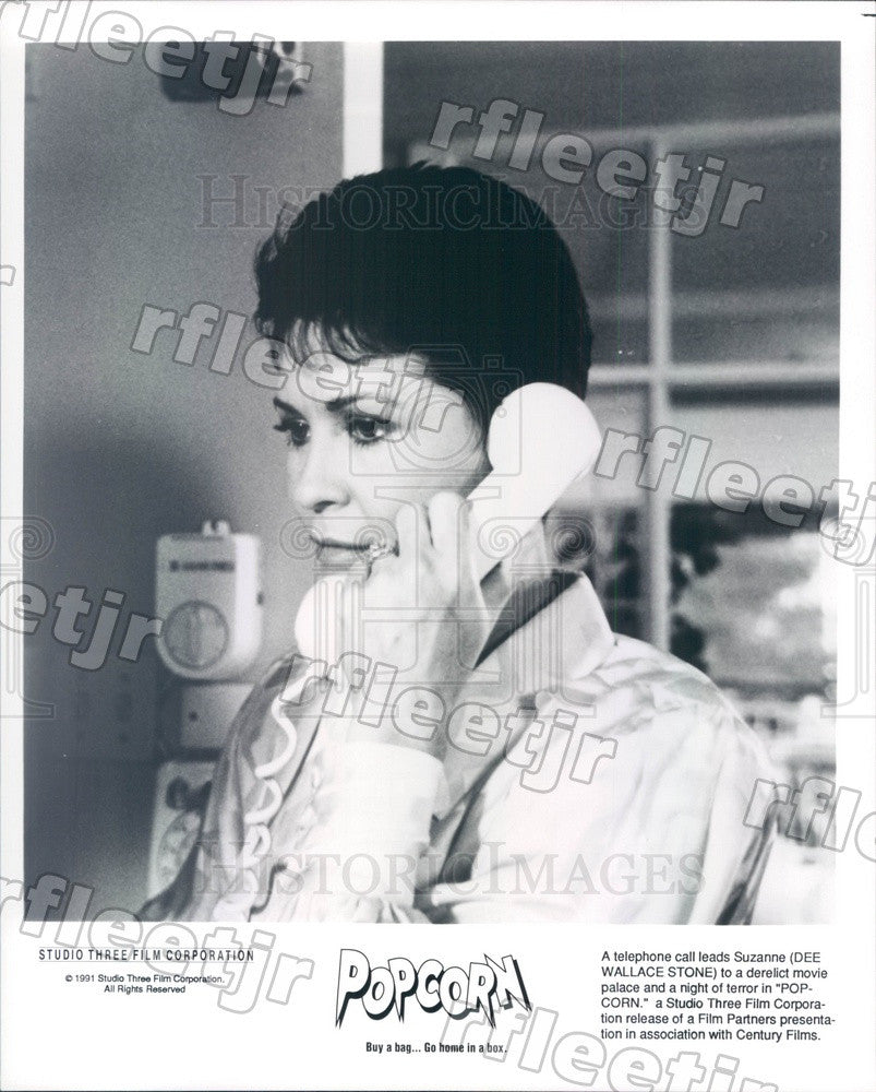 1991 American Horror Film Actor Dee Wallace Stone in Popcorn Press Photo ady97 - Historic Images