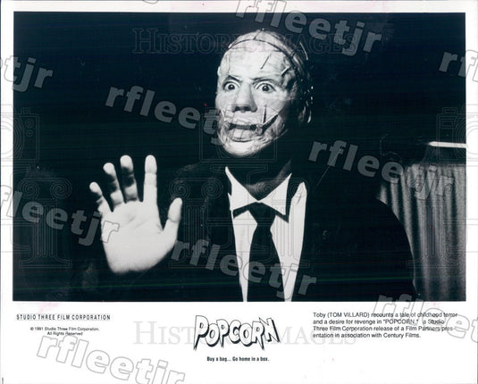 1991 American Actor Tom Villard in Film Popcorn Press Photo ady99 - Historic Images