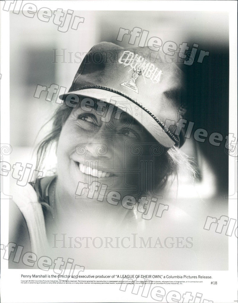 1992 Director, Producer Penny Marshall of Film Press Photo ady9 - Historic Images