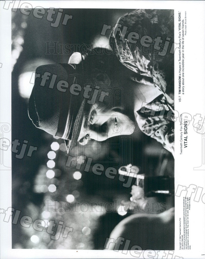 1990 Actor Tim Ransom in Film Vital Signs Press Photo adz129 - Historic ...